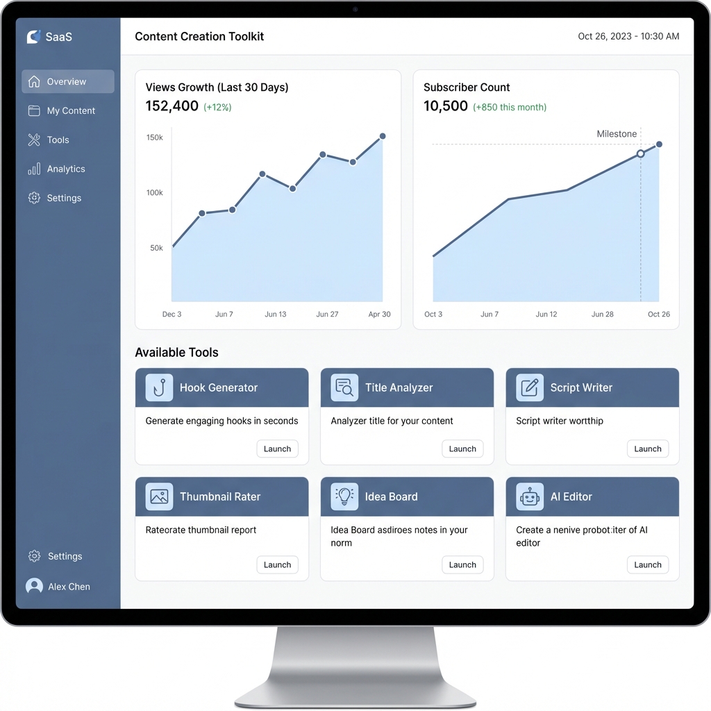 ShortsFlow Dashboard